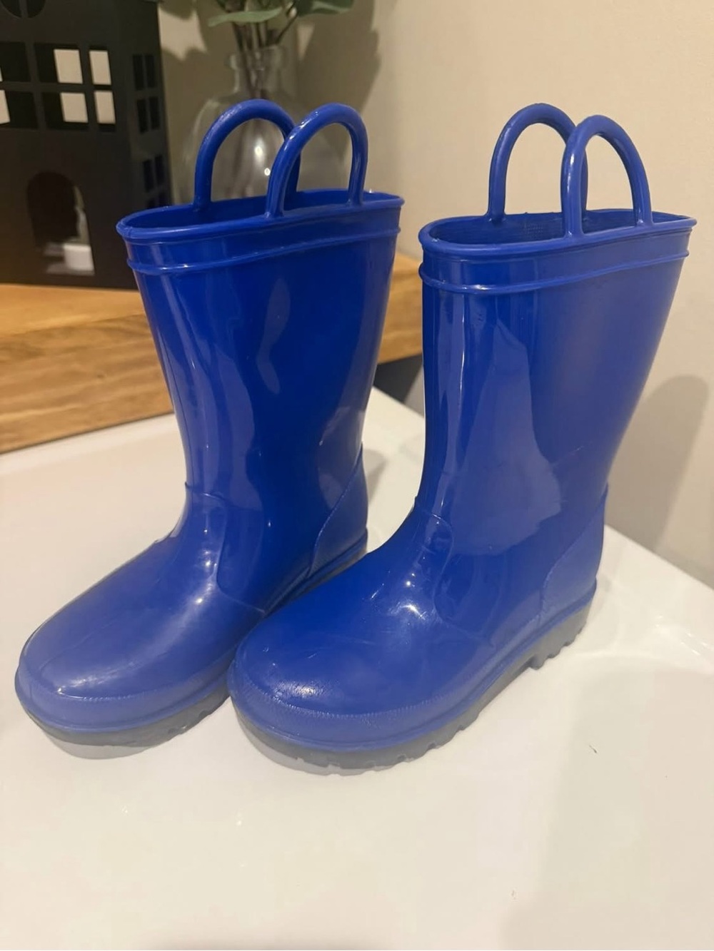 Like New Blue Rain Boots!